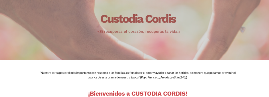 El COF colabora con la Asociación barcelonesa CUSTODIA CORDIS…