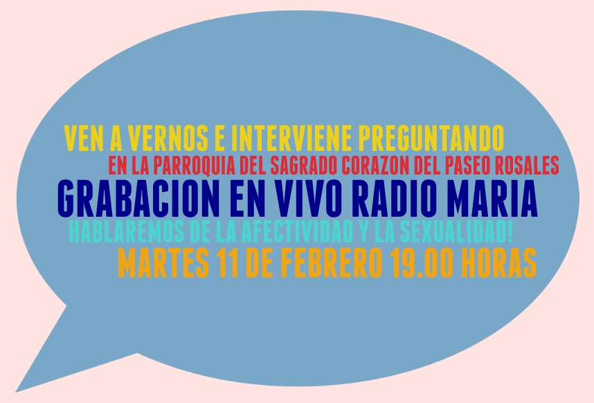 Nueva grabación para Radio María…